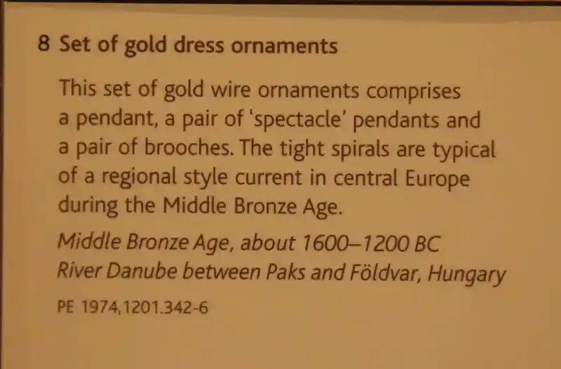 Phallic gold ornaments